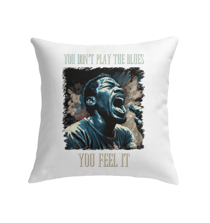 Don't Play The Blues Indoor Pillow - Beyond T-shirts