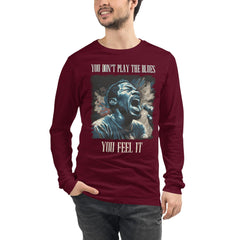 Don't Play The Blues Unisex Long Sleeve Tee - Beyond T-shirts