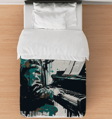 Droppin' Some Keys Duvet Cover - Beyond T-shirts