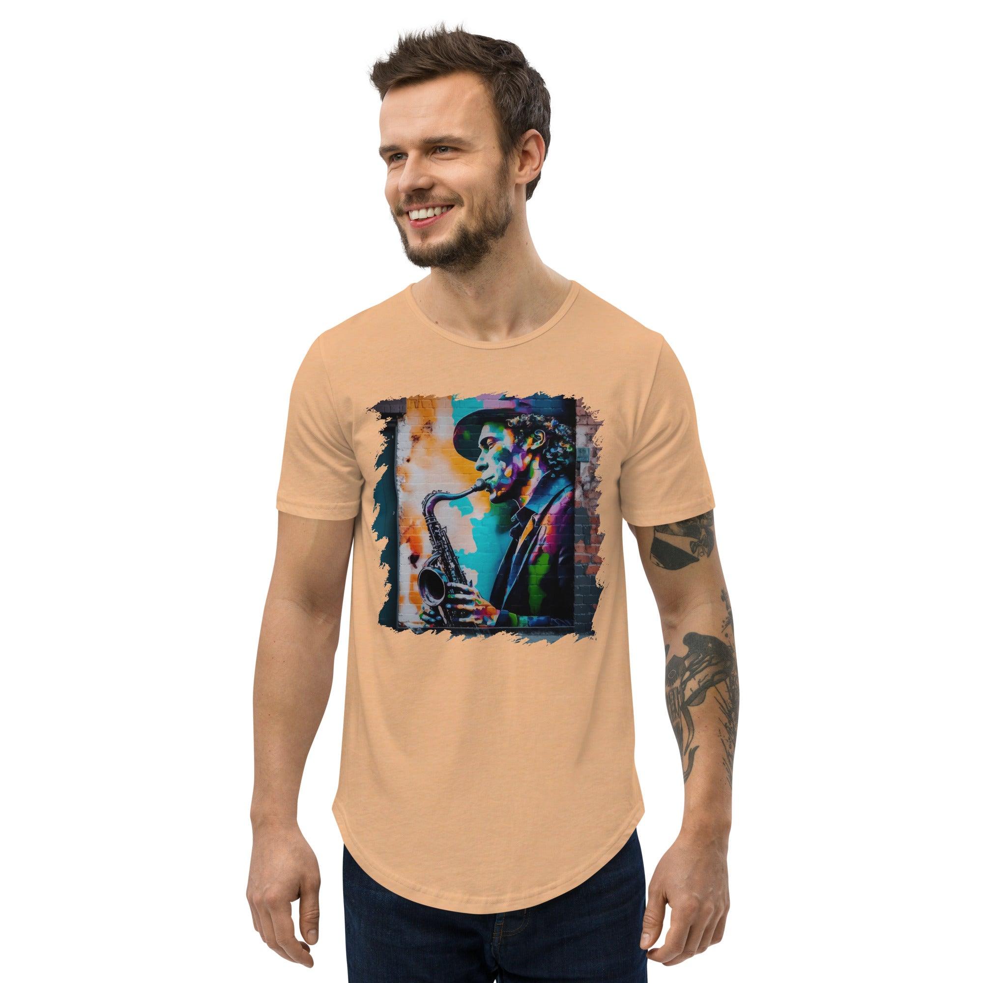 Droppin' Some Keys Men's Curved Hem T-Shirt - Beyond T-shirts