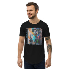 Droppin' Some Keys Men's Curved Hem T-Shirt - Beyond T-shirts