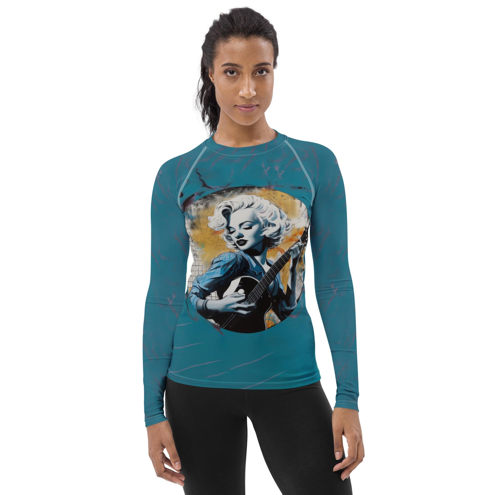 Women's Rash Guard Twin Front View