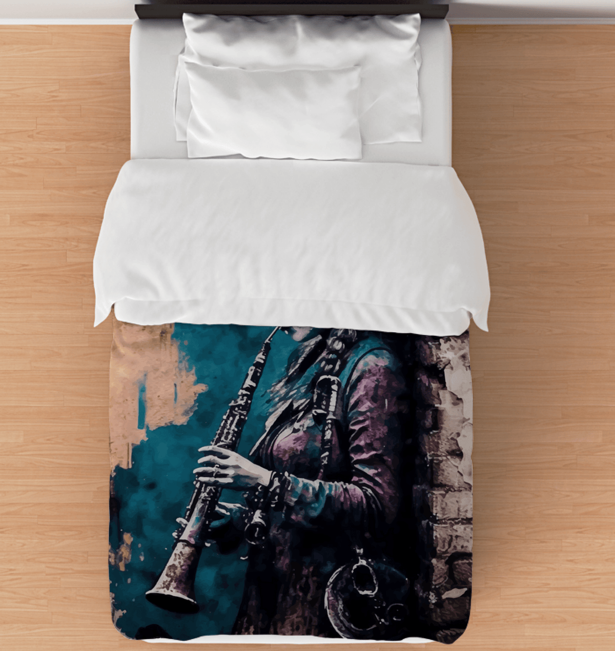 Emotion Through The Reeds Duvet Cover - Beyond T-shirts