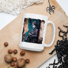 Emotion Through The Reeds White Glossy Mug - Beyond T-shirts