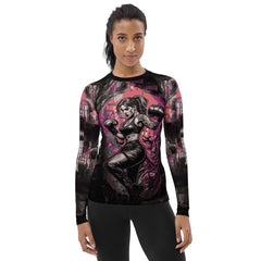 Fight Fo Your Dreams Women's Rash Guard - Beyond T-shirts