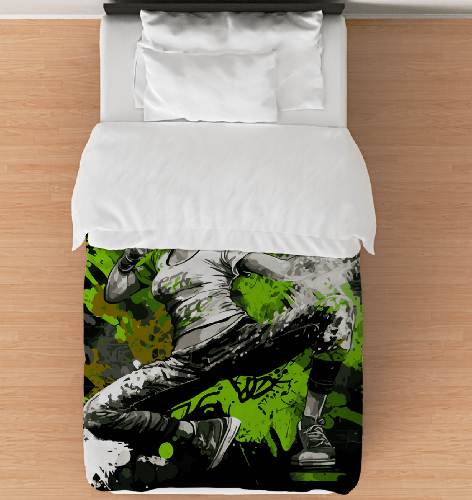 Fight For Your Dreams Duvet Cover - Beyond T-shirts