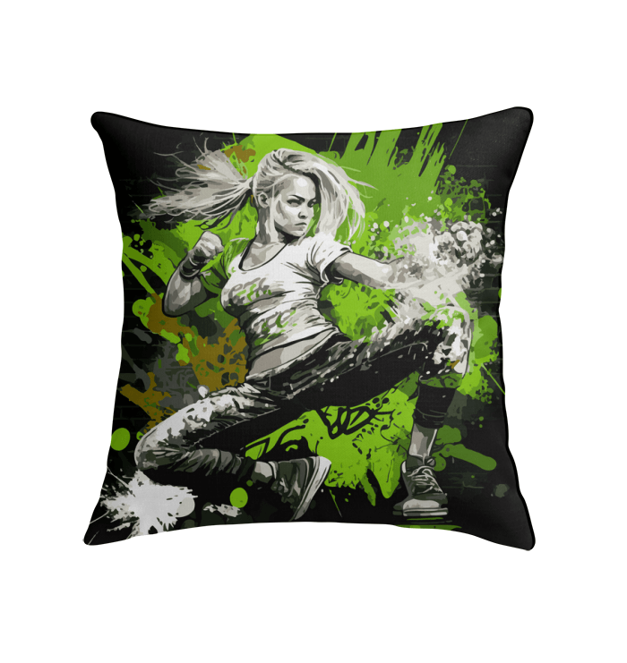 Fight For Your Dreams Indoor Pillow - Beyond T-shirts