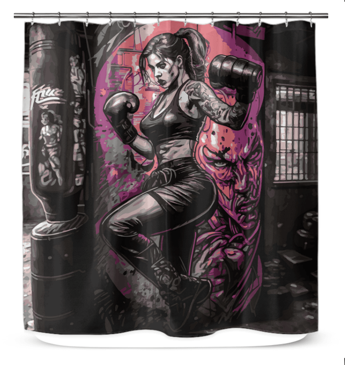 Fight for Your Dreams Shower Curtain - Beyond T-shirts