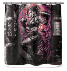 Fight for Your Dreams Shower Curtain - Beyond T-shirts