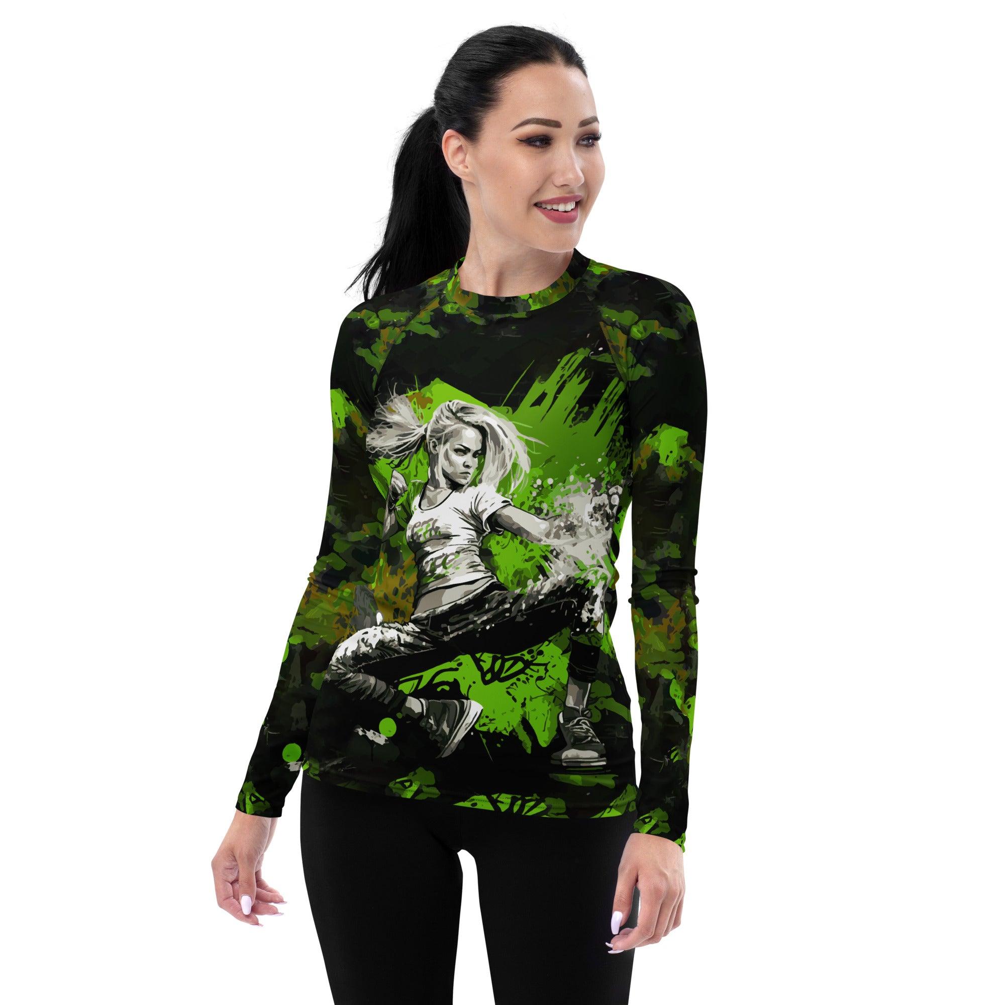 Fight For Your Dreams Women's Rash Guard - Beyond T-shirts