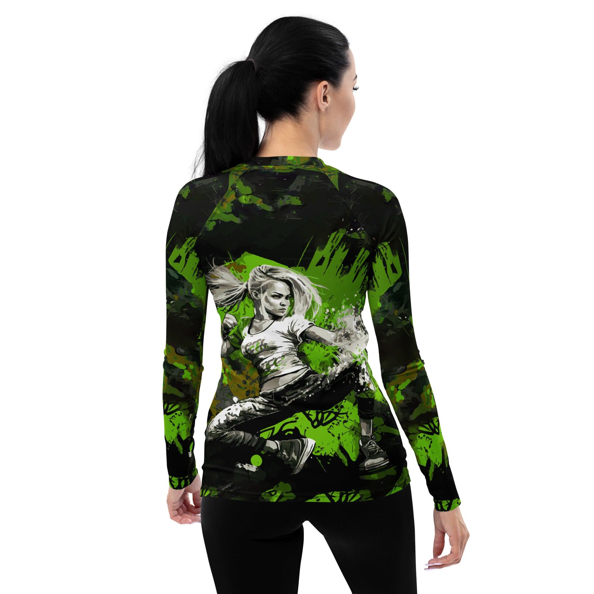 Fight For Your Dreams Women's Rash Guard - Beyond T-shirts