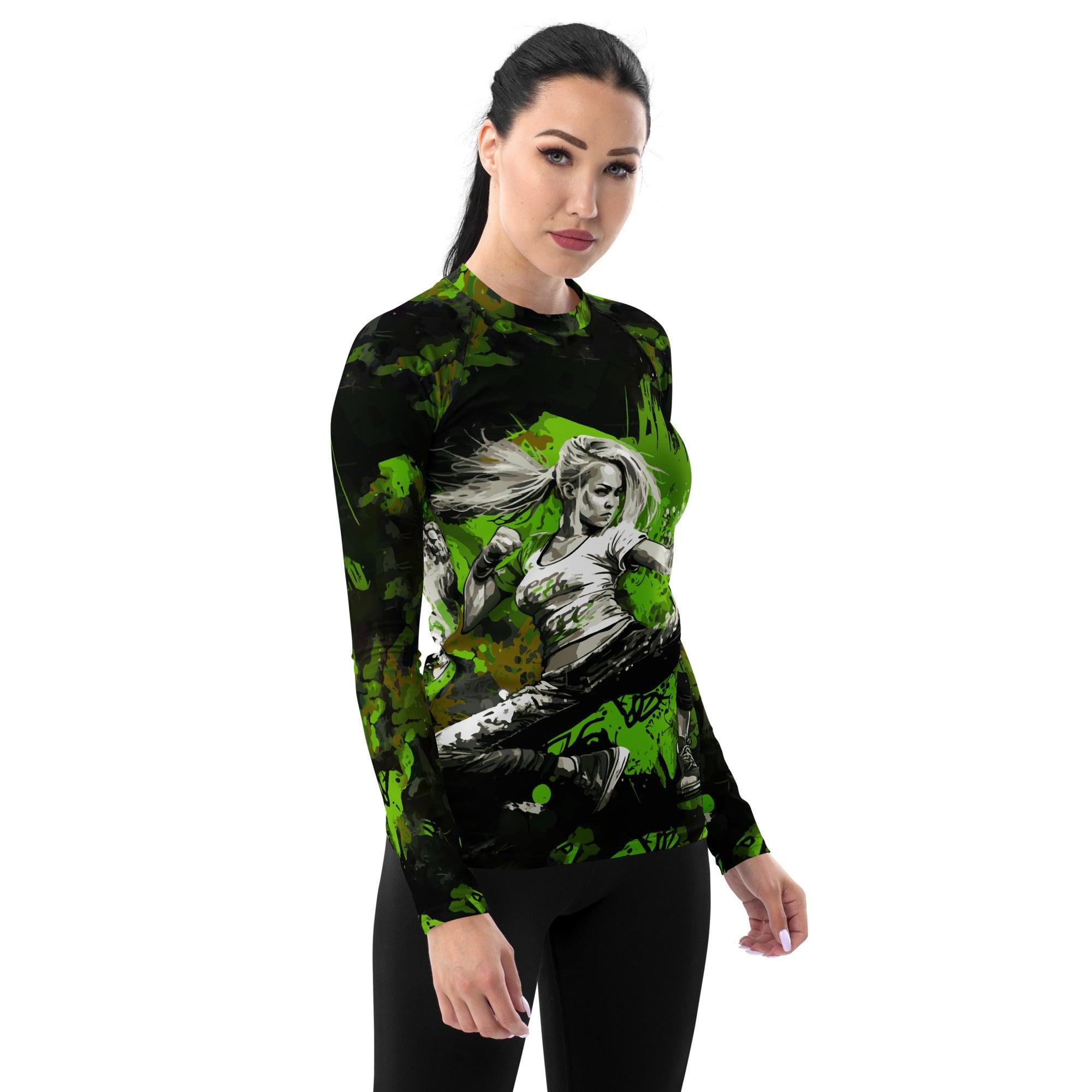 Fight For Your Dreams Women's Rash Guard - Beyond T-shirts