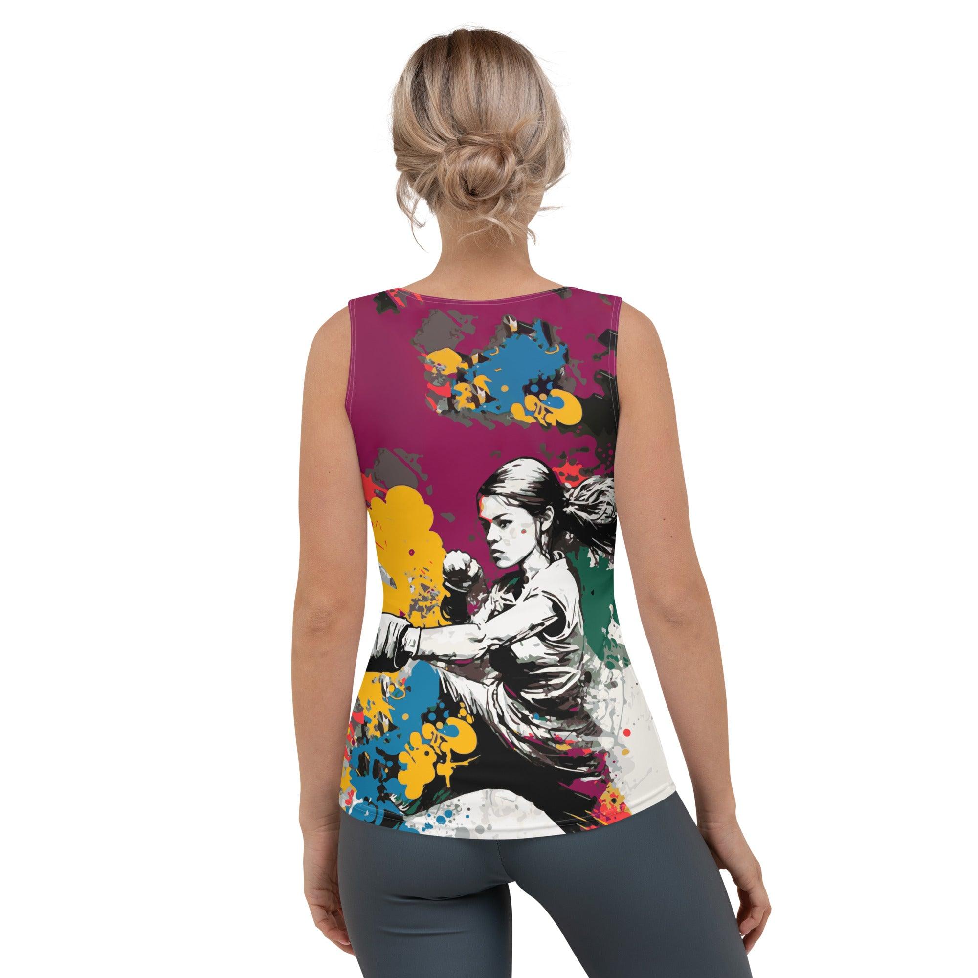 Fight To Be The Best Sublimation Cut & Sew Tank Top - Beyond T-shirts