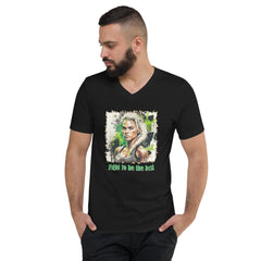 Fight To Be The Best Unisex Short Sleeve V-Neck T-Shirt - Beyond T-shirts