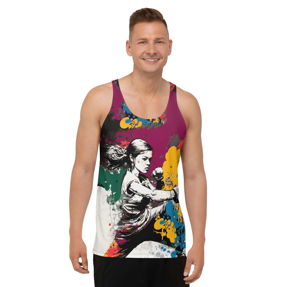 Fight To Be The Best Unisex Tank Top - Beyond T-shirts