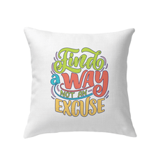 Find A Way Indoor Pillow - Beyond T-shirts