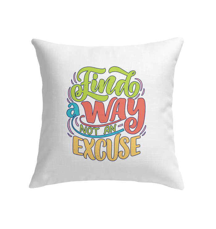 Find A Way Indoor Pillow - Beyond T-shirts