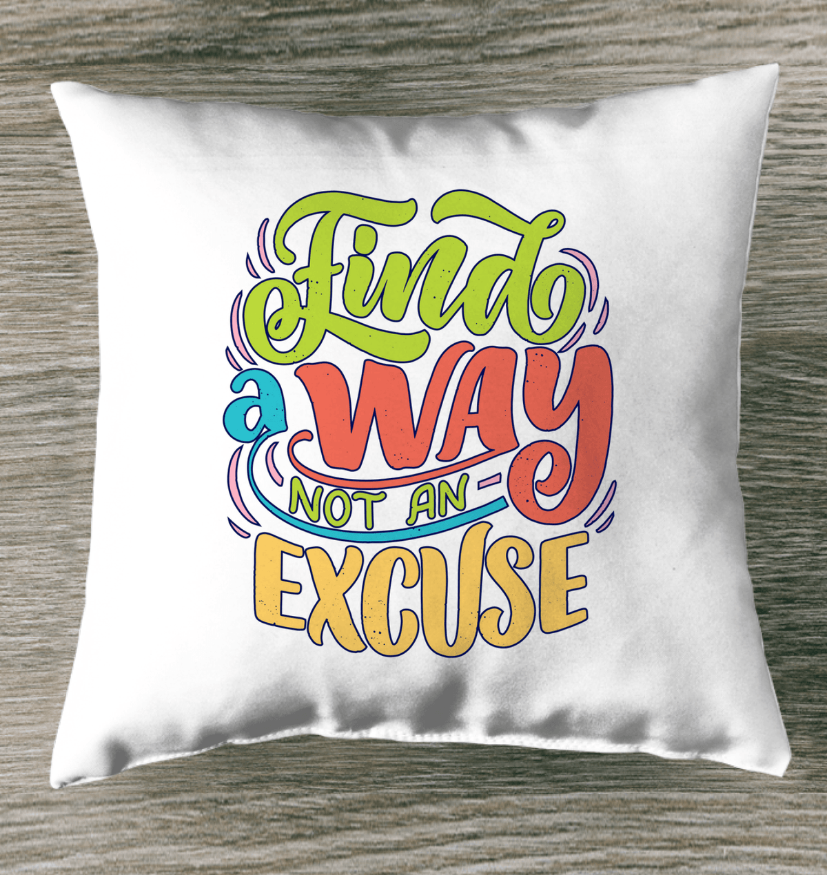 Find A Way Outdoor Pillow - Beyond T-shirts