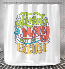 Find A Way Shower Curtain - Beyond T-shirts