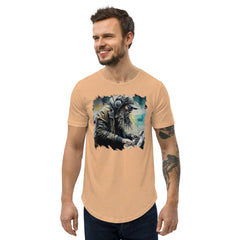 Finger Wizardry In Action Men's Curved Hem T-Shirt - Beyond T-shirts