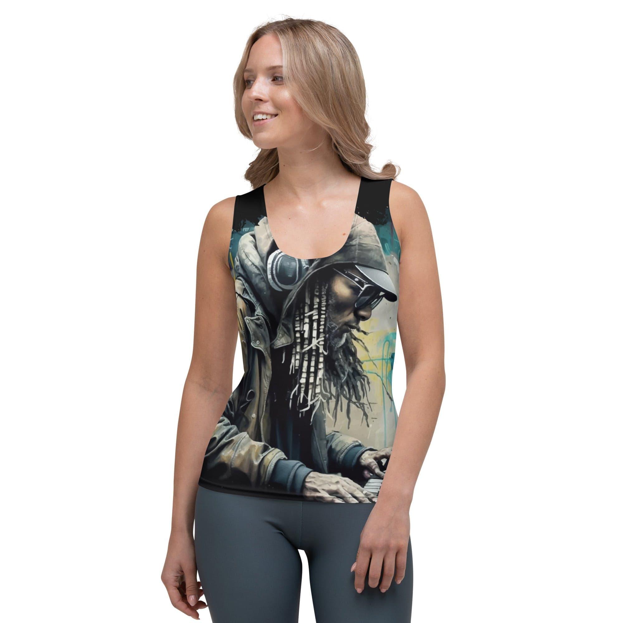 Finger Wizardry In Action Sublimation Cut & Sew Tank Top - Beyond T-shirts