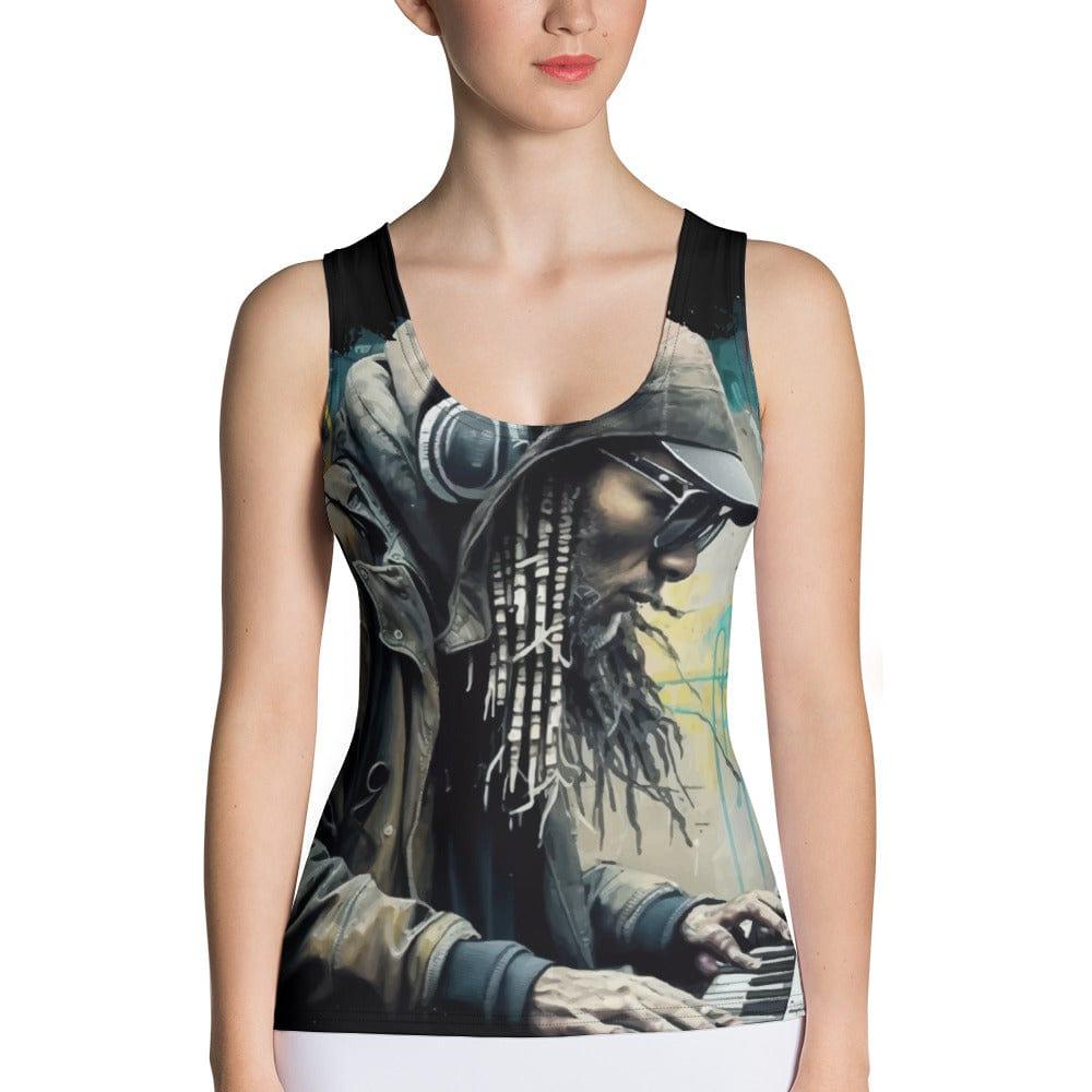 Finger Wizardry In Action Sublimation Cut & Sew Tank Top - Beyond T-shirts