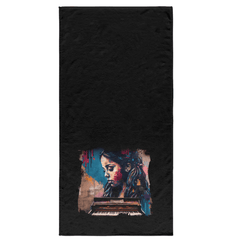 Fingers Dance On Keys Bath Towel - Beyond T-shirts