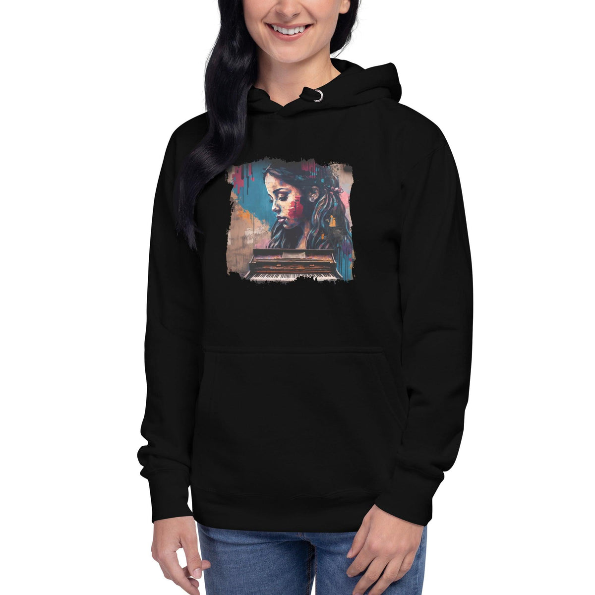 Fingers Dance On Keys Unisex Hoodie - Beyond T-shirts