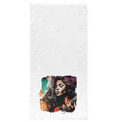 Fingers Dance On Strings Bath Towel - Beyond T-shirts