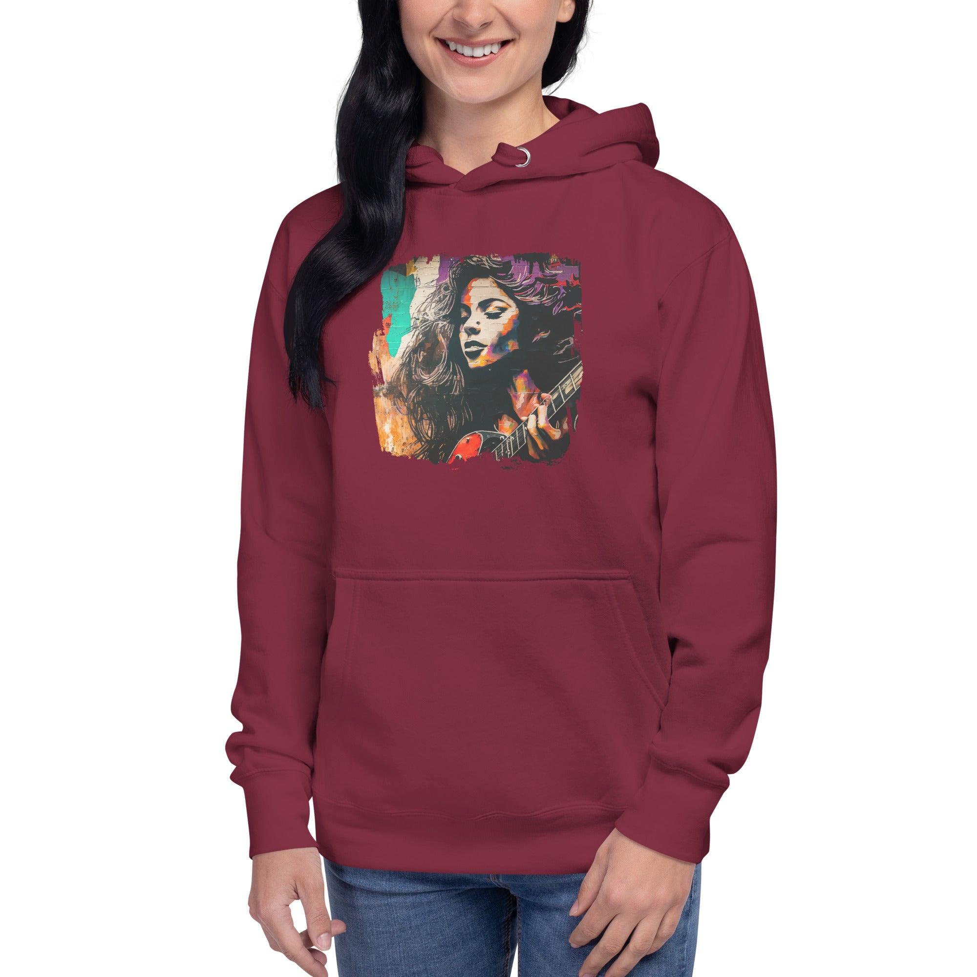 Fingers Dance On Strings Unisex Hoodie - Beyond T-shirts