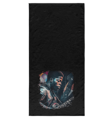 Fingers On Fire, Strings Ablaze Bath Towel - Beyond T-shirts