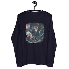 Fingers On Fire, Strings Ablaze Unisex Long Sleeve Tee - Beyond T-shirts