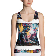 Fingers On Fire Sublimation Cut & Sew Tank Top - Beyond T-shirts