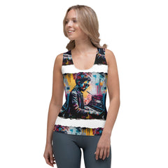 Fingers On Fire Sublimation Cut & Sew Tank Top - Beyond T-shirts