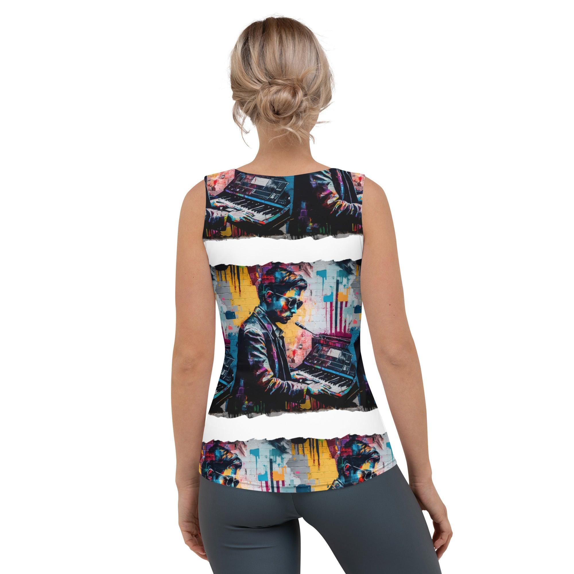 Fingers On Fire Sublimation Cut & Sew Tank Top - Beyond T-shirts