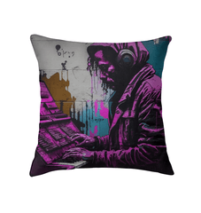 Fingers On The Keys Indoor Pillow - Beyond T-shirts