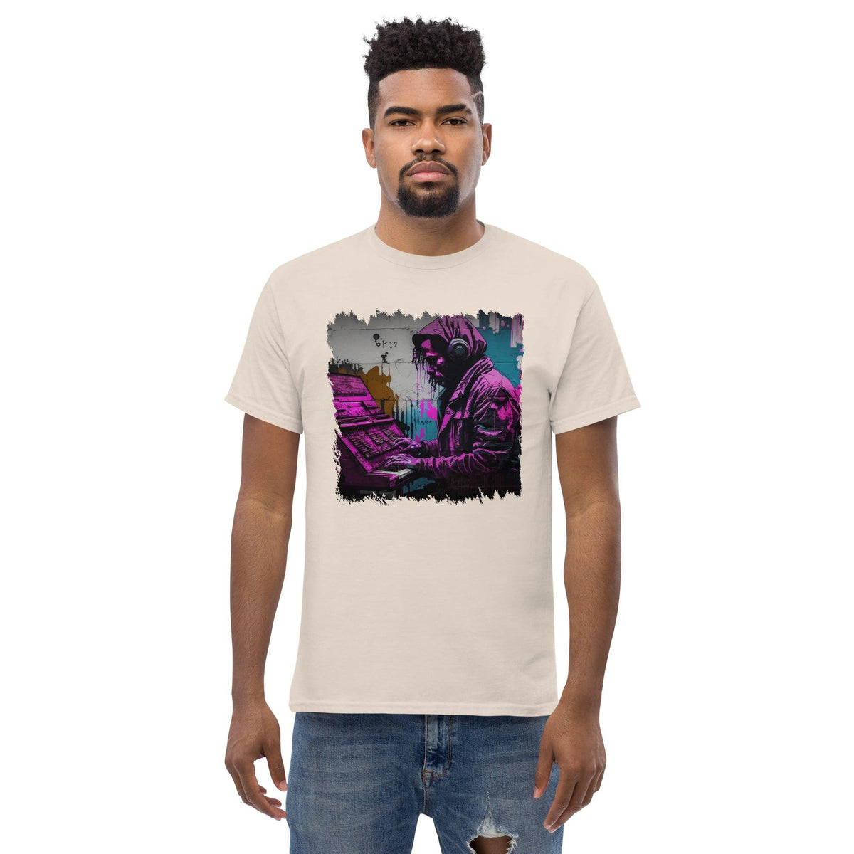 Fingers On The Keys Men's Classic Tee - Beyond T-shirts