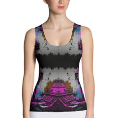 Fingers On The Keys Sublimation Cut & Sew Tank Top - Beyond T-shirts