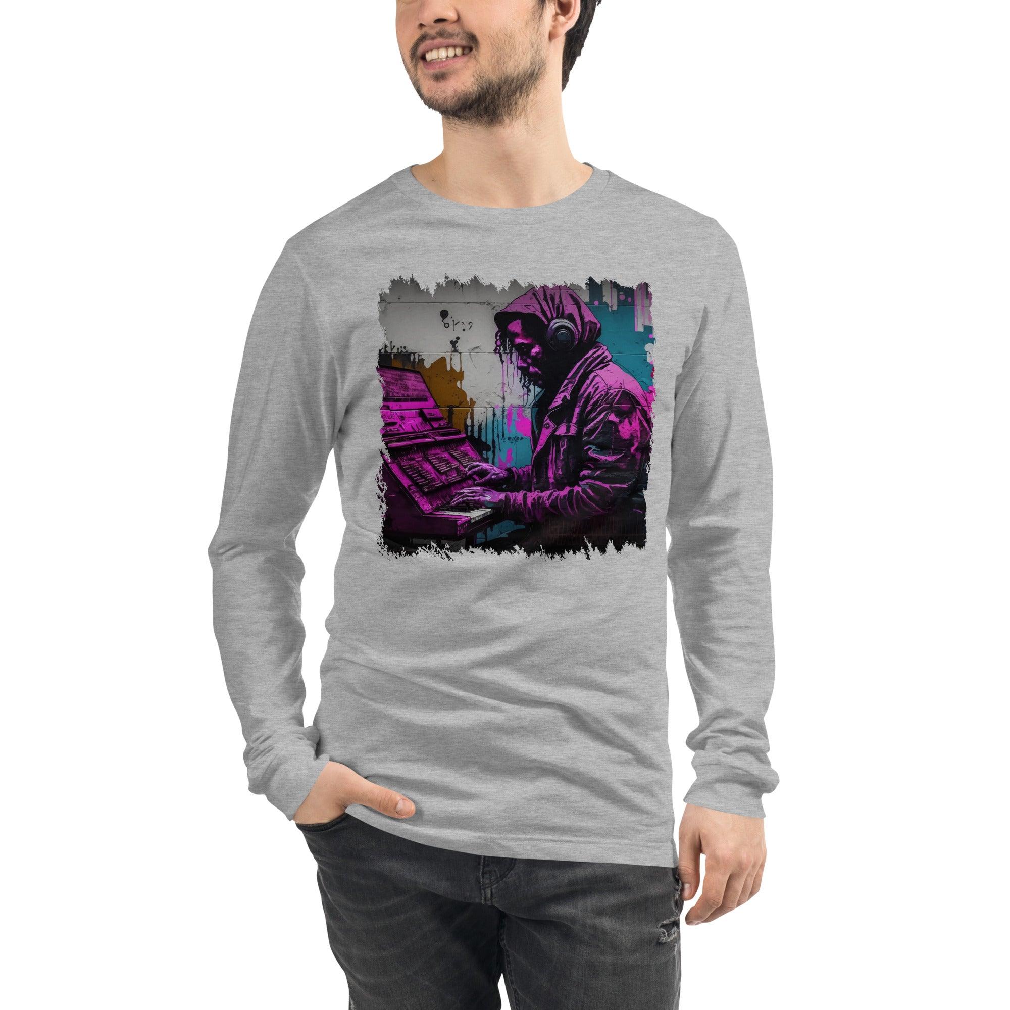 Fingers On The Keys Unisex Long Sleeve Tee - Beyond T-shirts