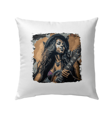 Fingers Paint With Sound Outdoor Pillow - Beyond T-shirts