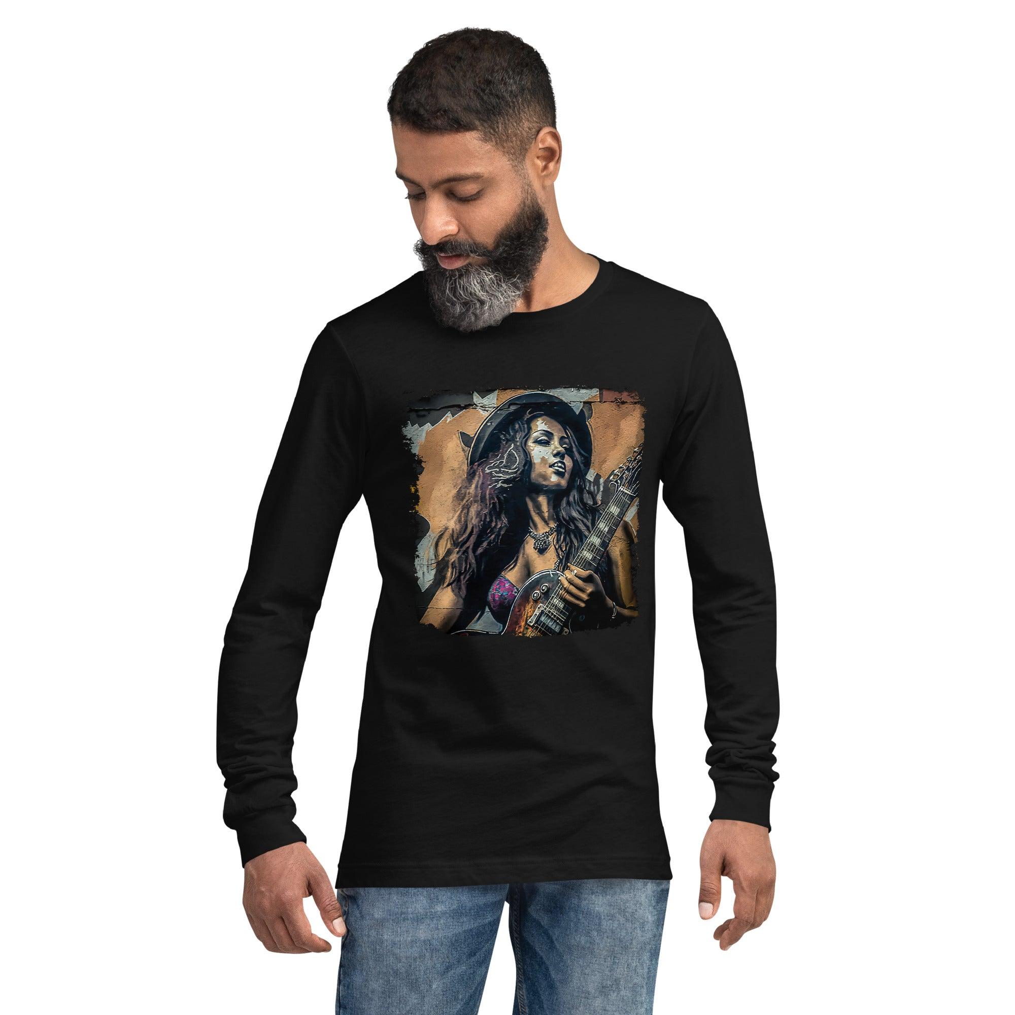 Fingers Paint With Sound Unisex Long Sleeve Tee - Beyond T-shirts