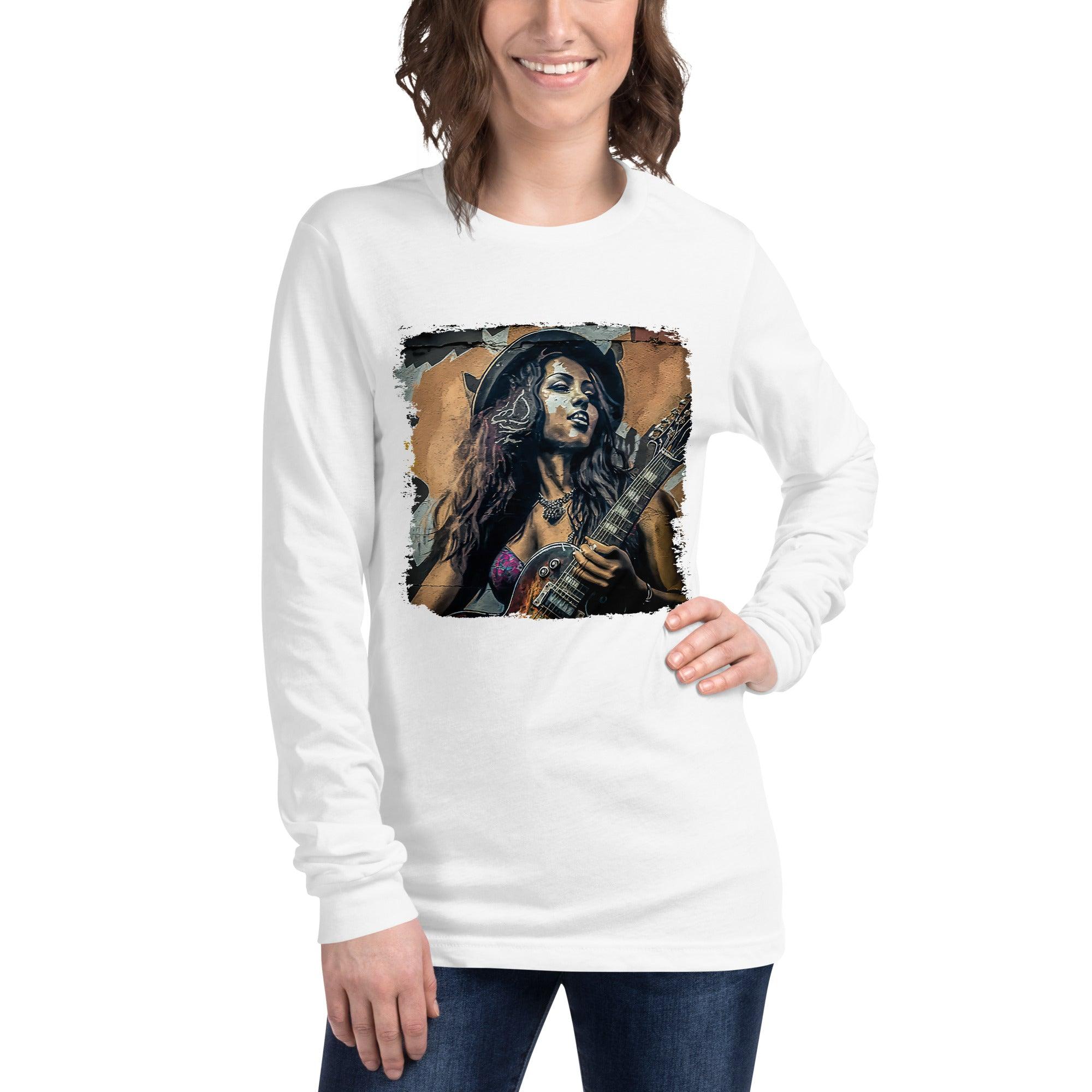 Fingers Paint With Sound Unisex Long Sleeve Tee - Beyond T-shirts