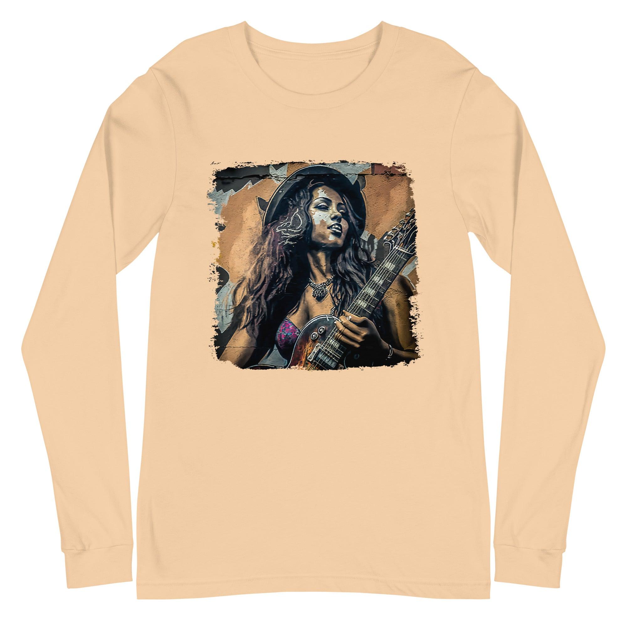 Fingers Paint With Sound Unisex Long Sleeve Tee - Beyond T-shirts