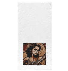 Flowing Passion Roaring Guitar Bath Towel - Beyond T-shirts