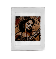 Flowing Passion Roaring Guitar Comforter - Twin - Beyond T-shirts