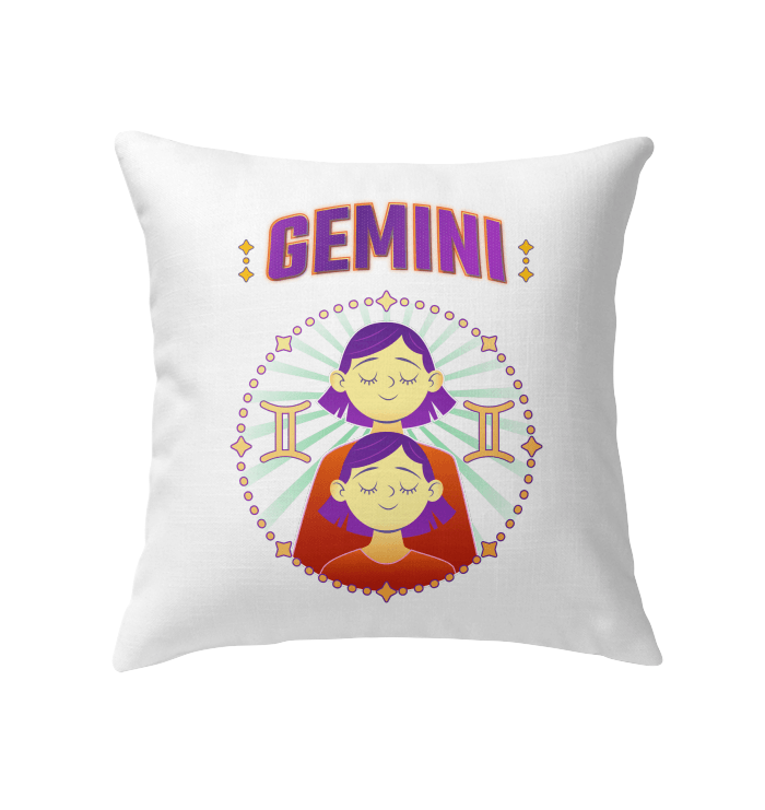 Gemini Indoor Pillow | Zodiac Series 1 - Beyond T-shirts