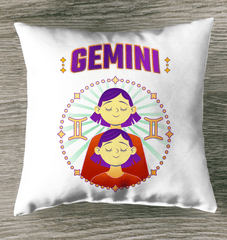 Gemini Indoor Pillow | Zodiac Series 1 - Beyond T-shirts