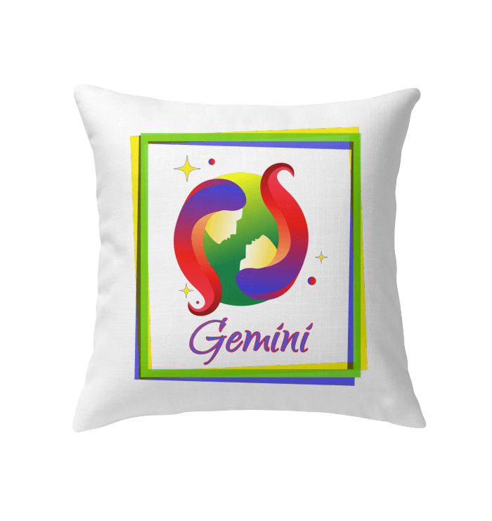 Gemini Indoor Pillow | Zodiac Series 3 - Beyond T-shirts