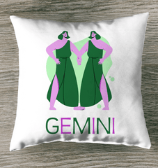 Gemini Indoor Pillow | Zodiac Series 4 - Beyond T-shirts