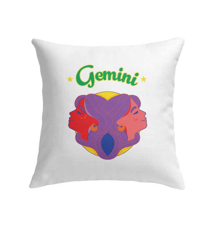 Gemini Indoor Pillow | Zodiac Series 5 - Beyond T-shirts